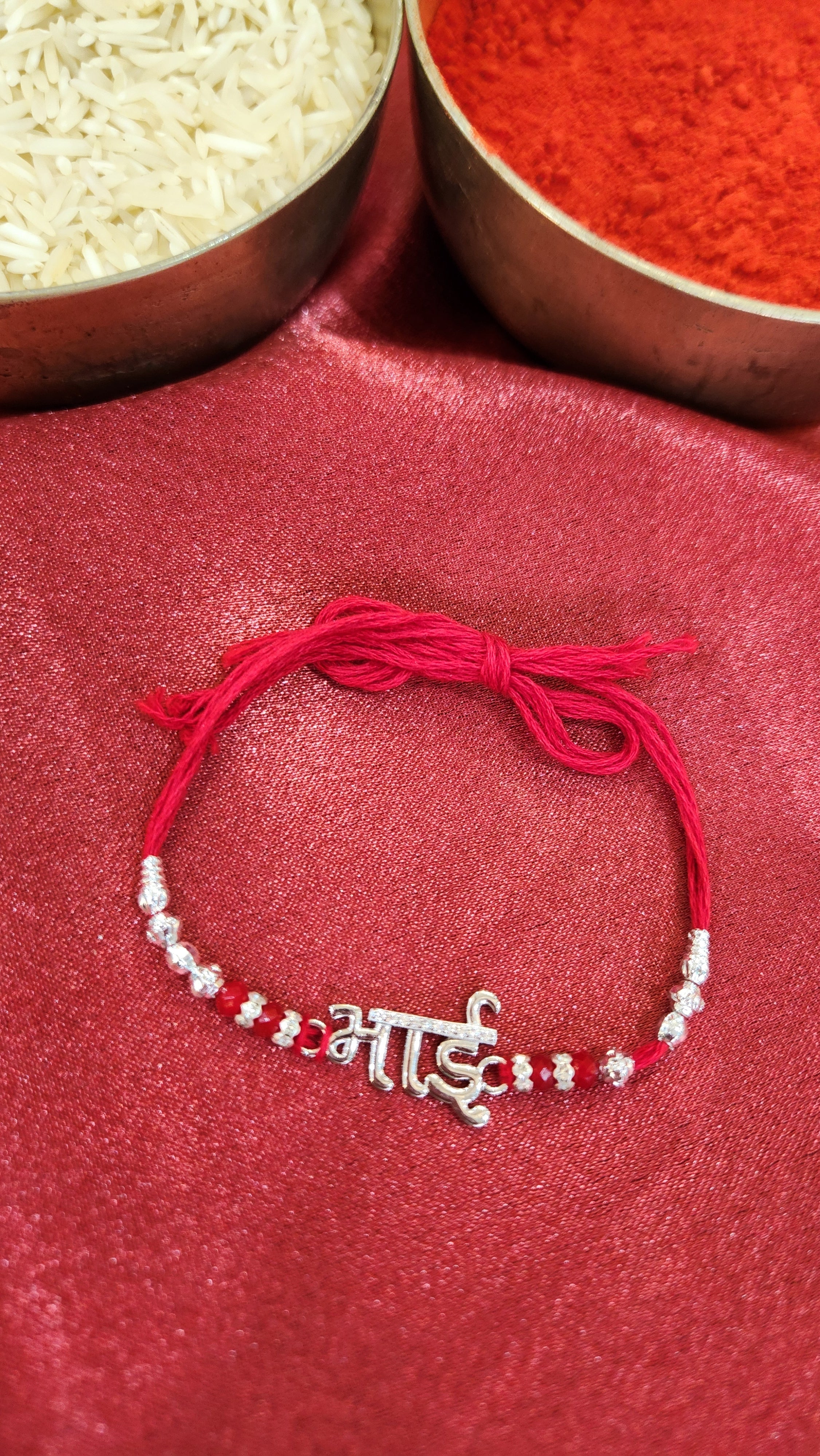 Silver Rakhi