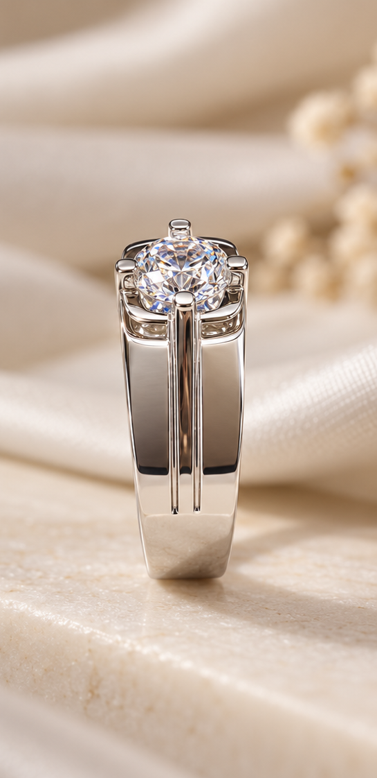 Royal Solitaire Ring