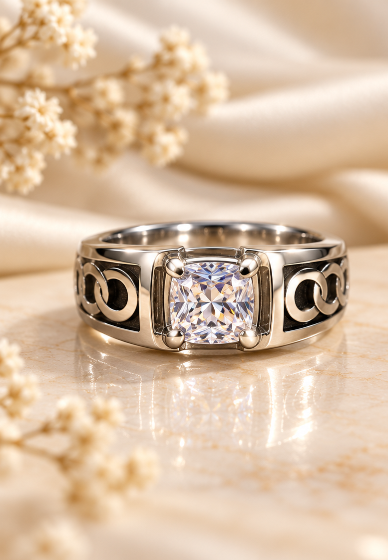 Royal Elegance Solitaire Ring