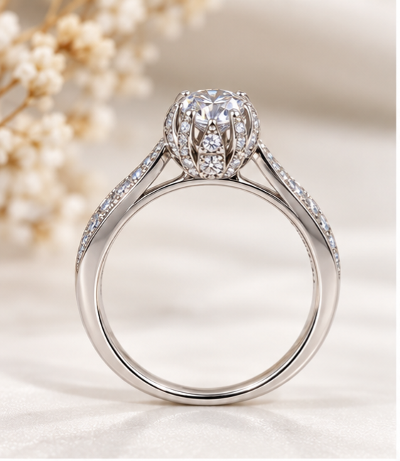 Crystal Crown Ring