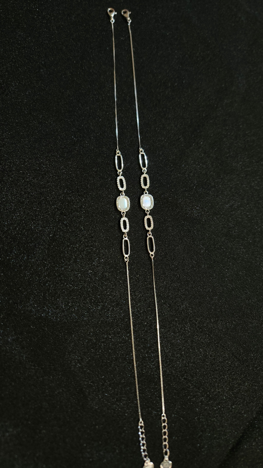 Celestial Silver Link Payal