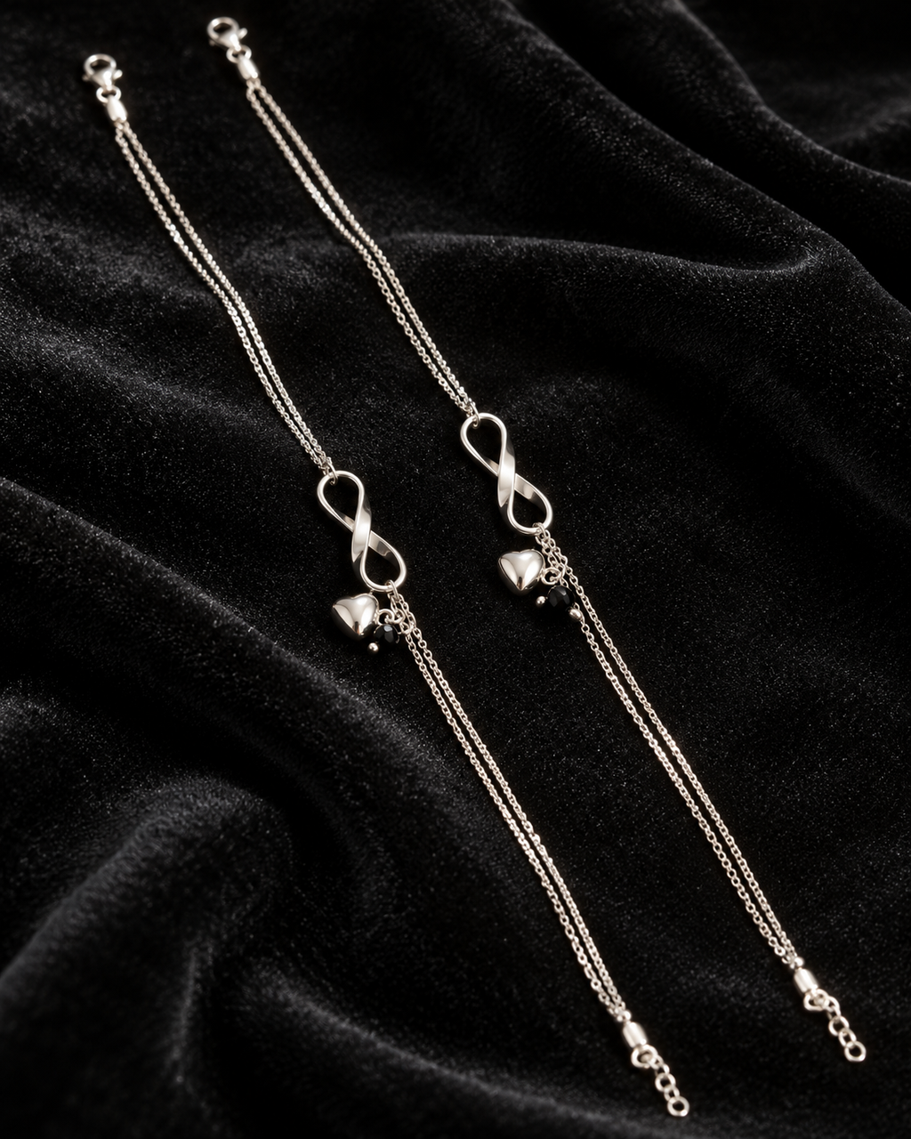 Infinity Silver Payal