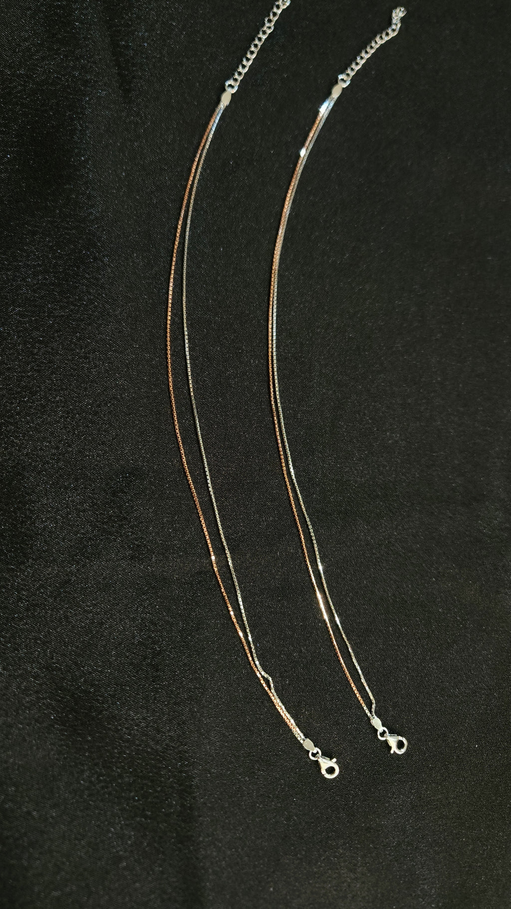 Dual- Tone Elegance Snake Payal