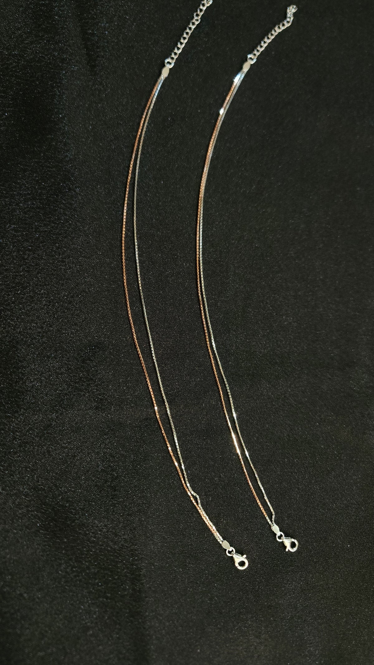 Dual- Tone Elegance Snake Payal