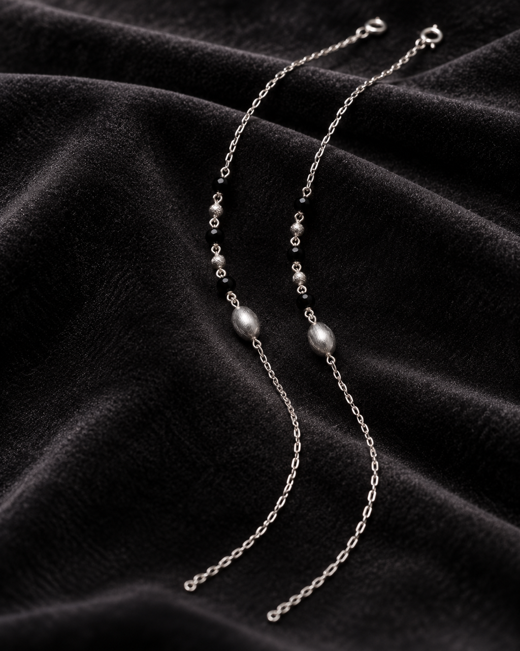 Eternal Charm Silver Payal