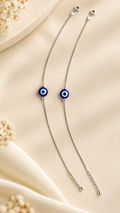 Evil Eye Silver Payal