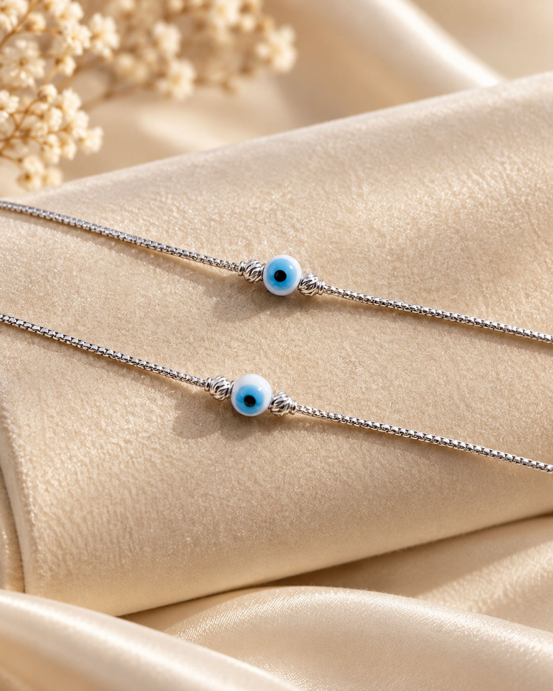 Celestial Blue Evil Eye Payal