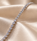 Celestial Silver Tennis Bracelet