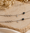Black Heart Elegance Payal