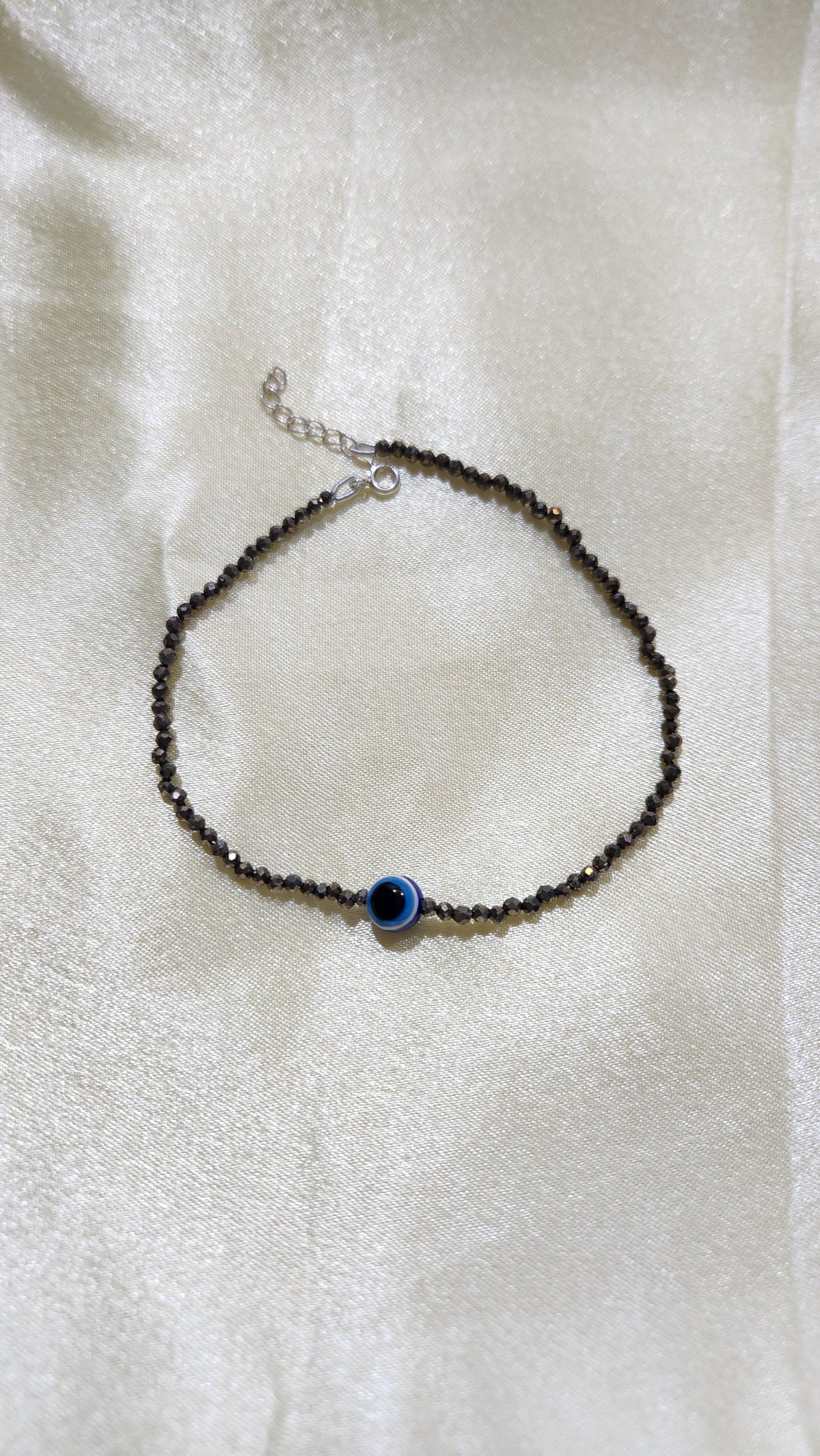 Evil Eye Pyrite Payal (Pair)