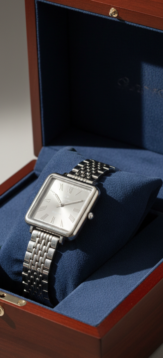 A Classic Square Dial Watch_4