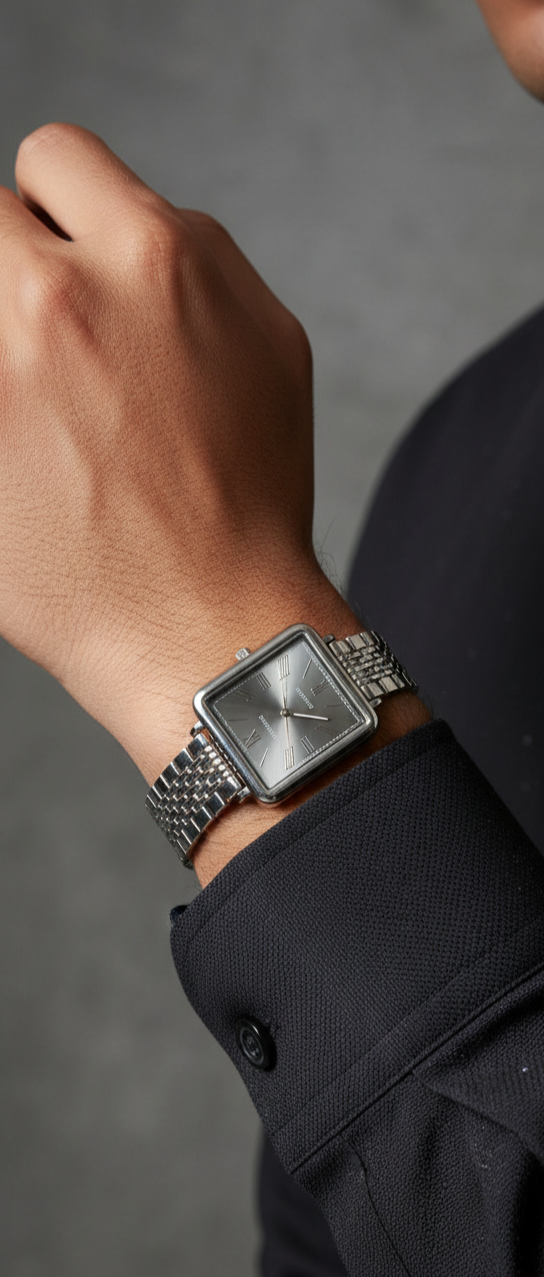 A Classic Square Dial Watch_5