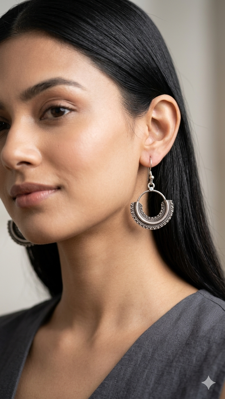 Beaded Raga Earrings