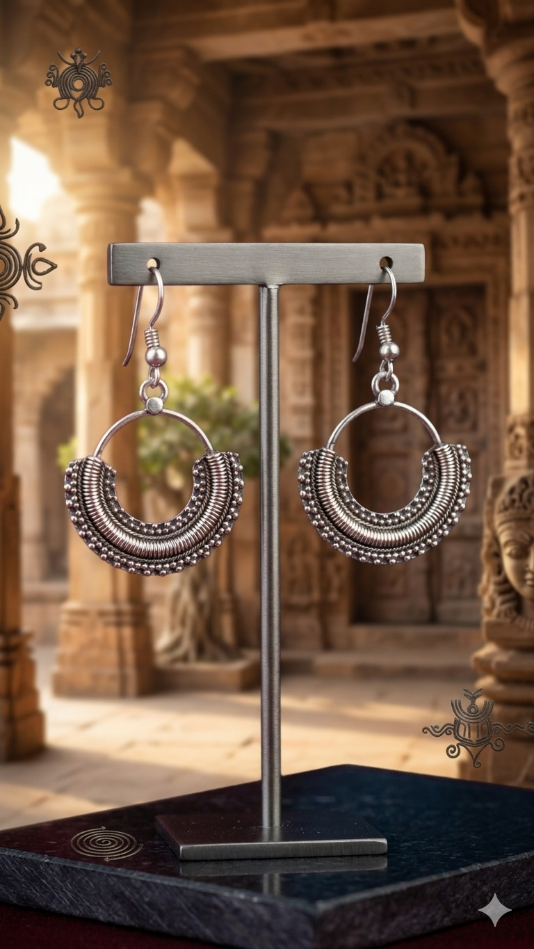 Beaded Raga Earrings