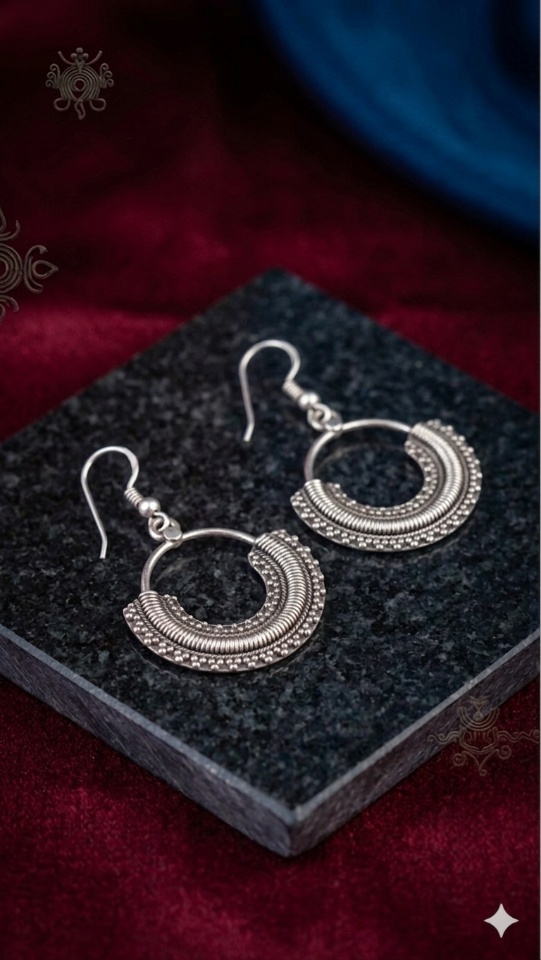 Beaded Raga Earrings