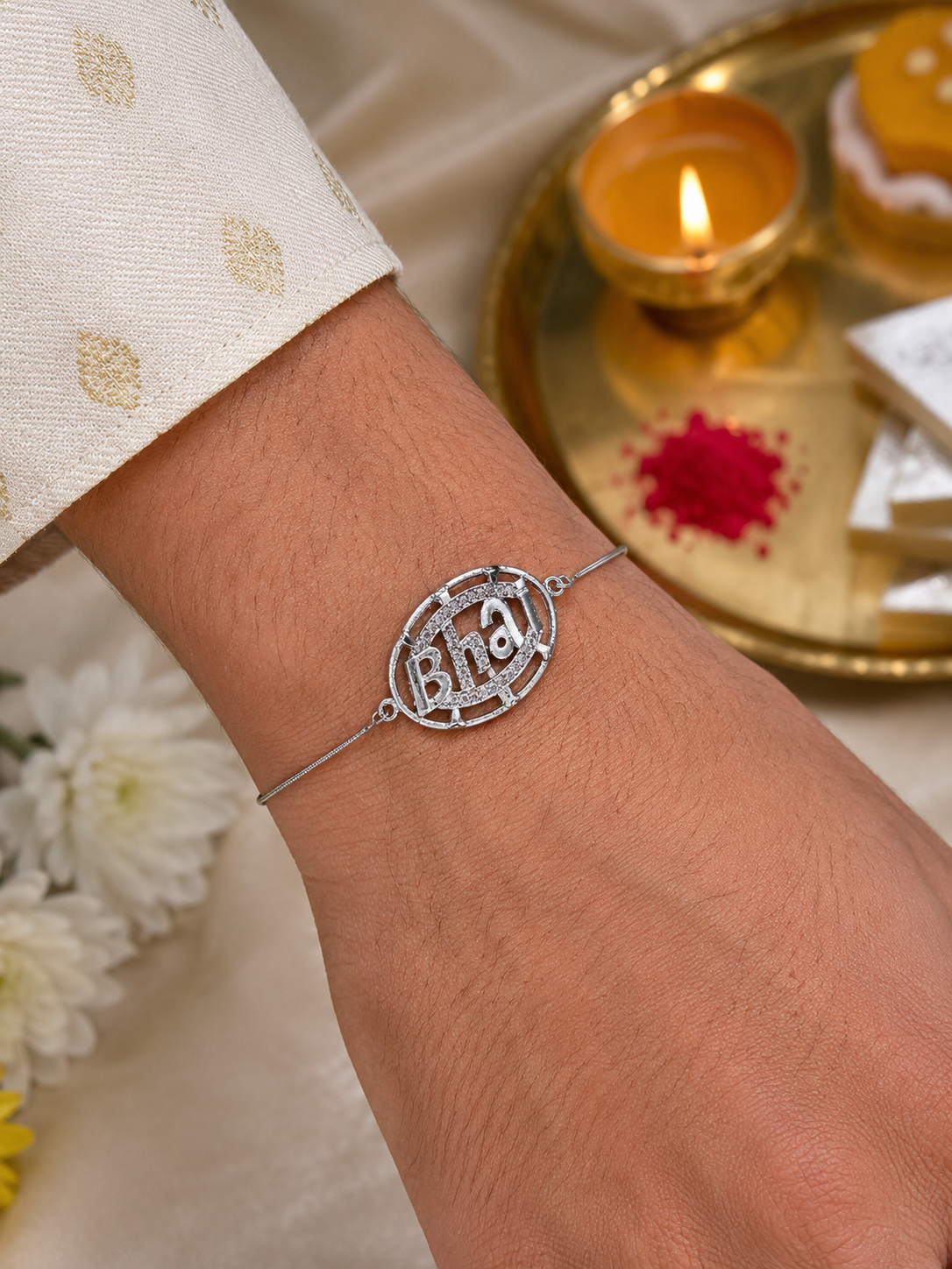 Bhai Emblem Rakhi