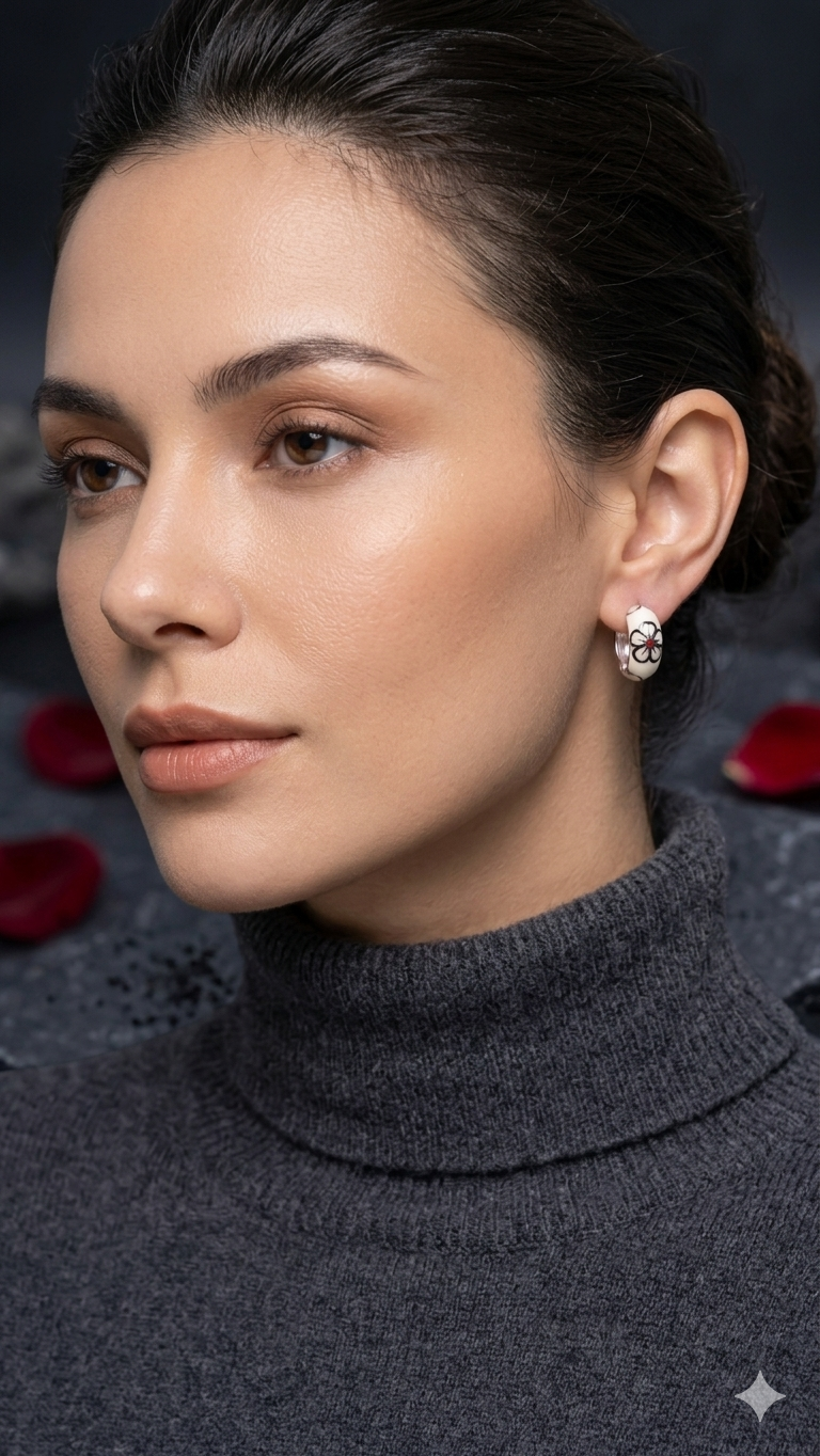 Blossom Hoops