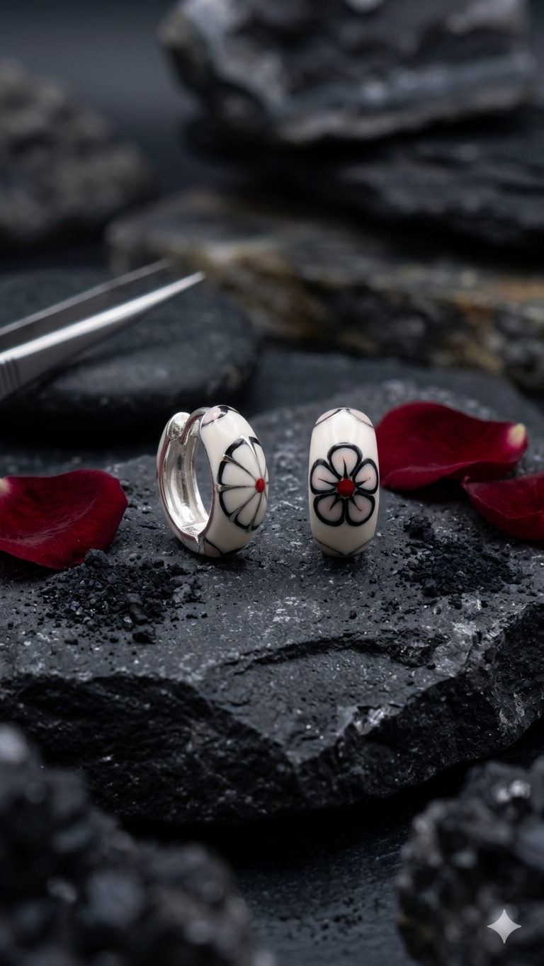 Blossom Hoops