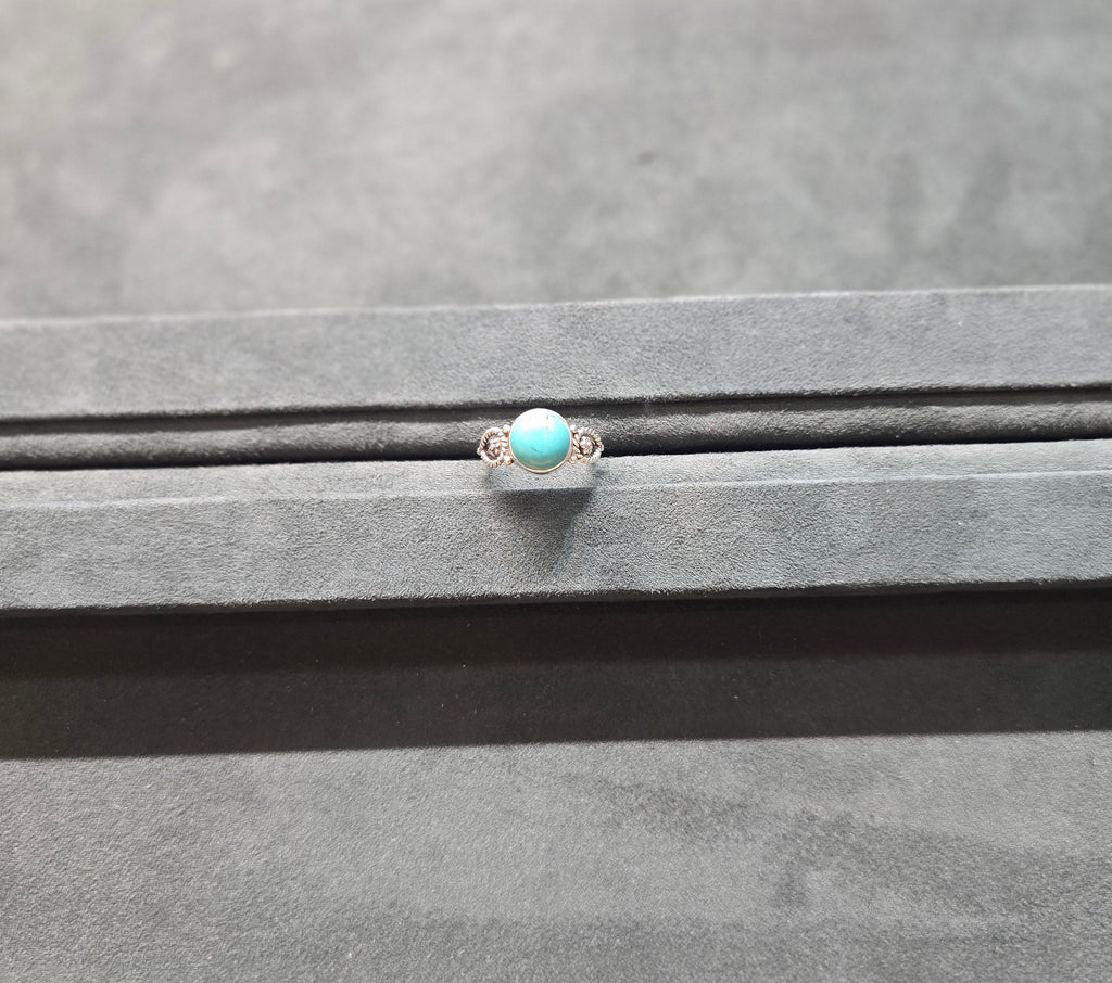 Blue Pearl Ring