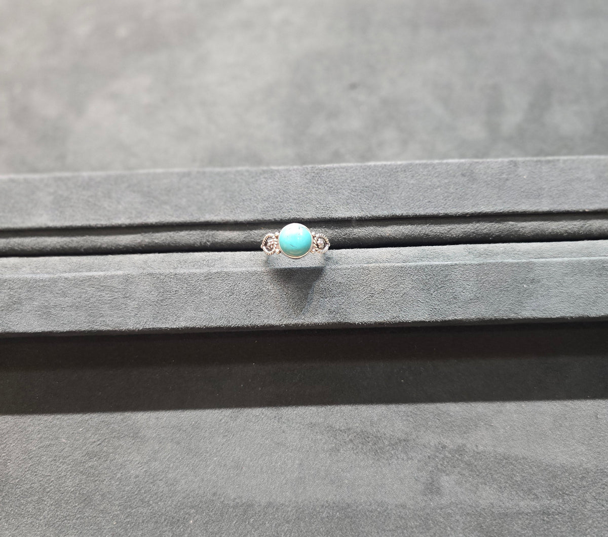 Blue Pearl Ring