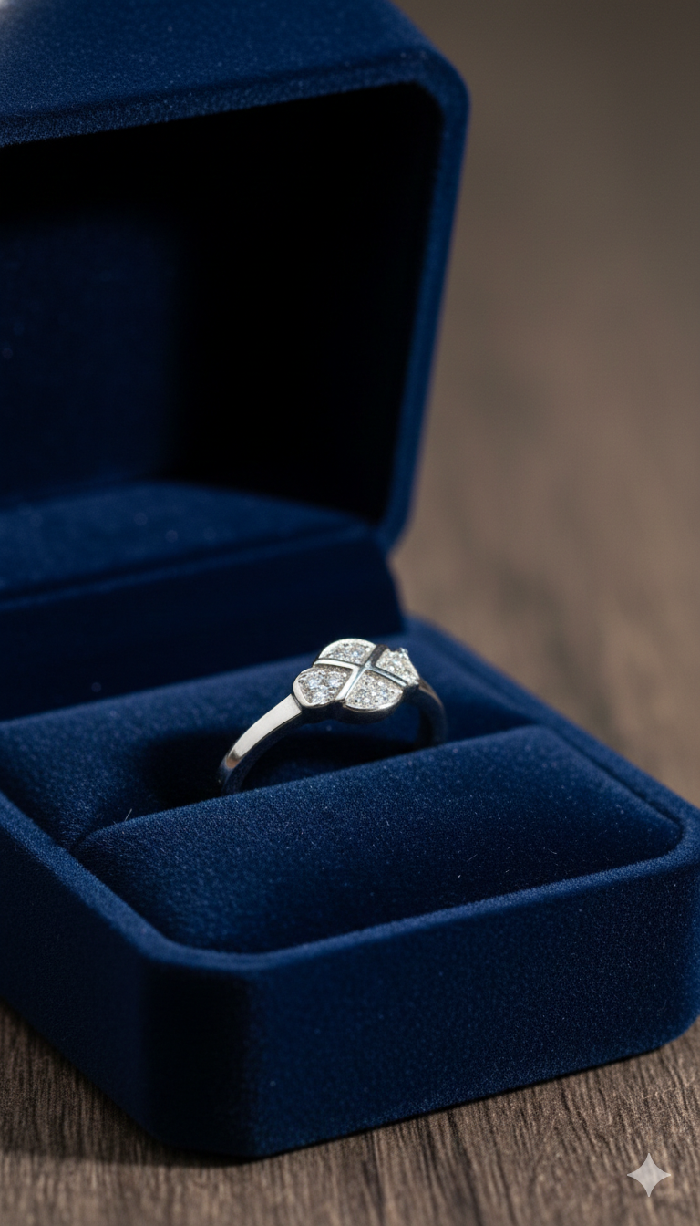 Celestial Quatrefoil Ring_4