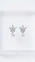 Crystal Bloom Statement studs