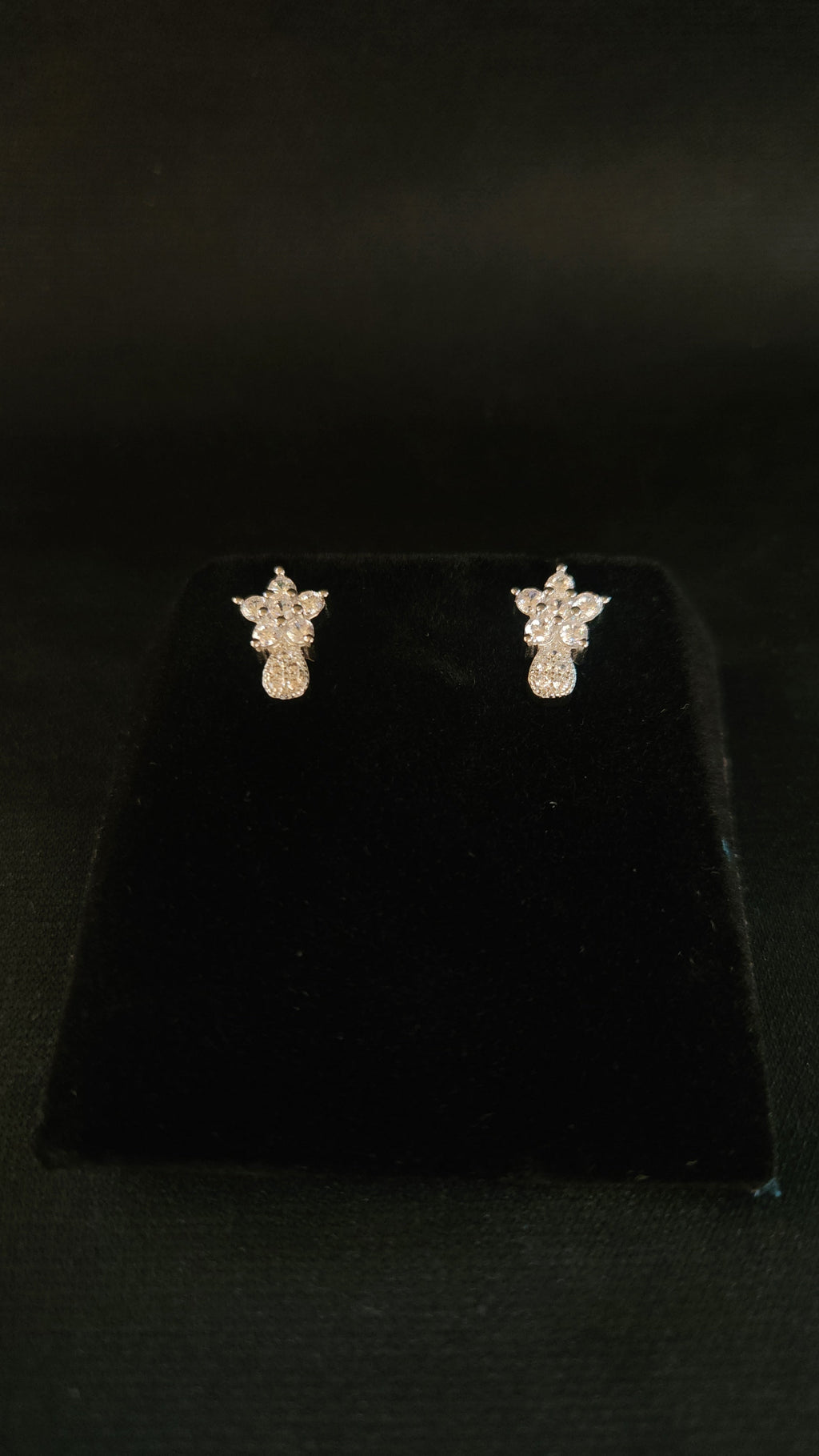 Crystal Bloom Statement studs