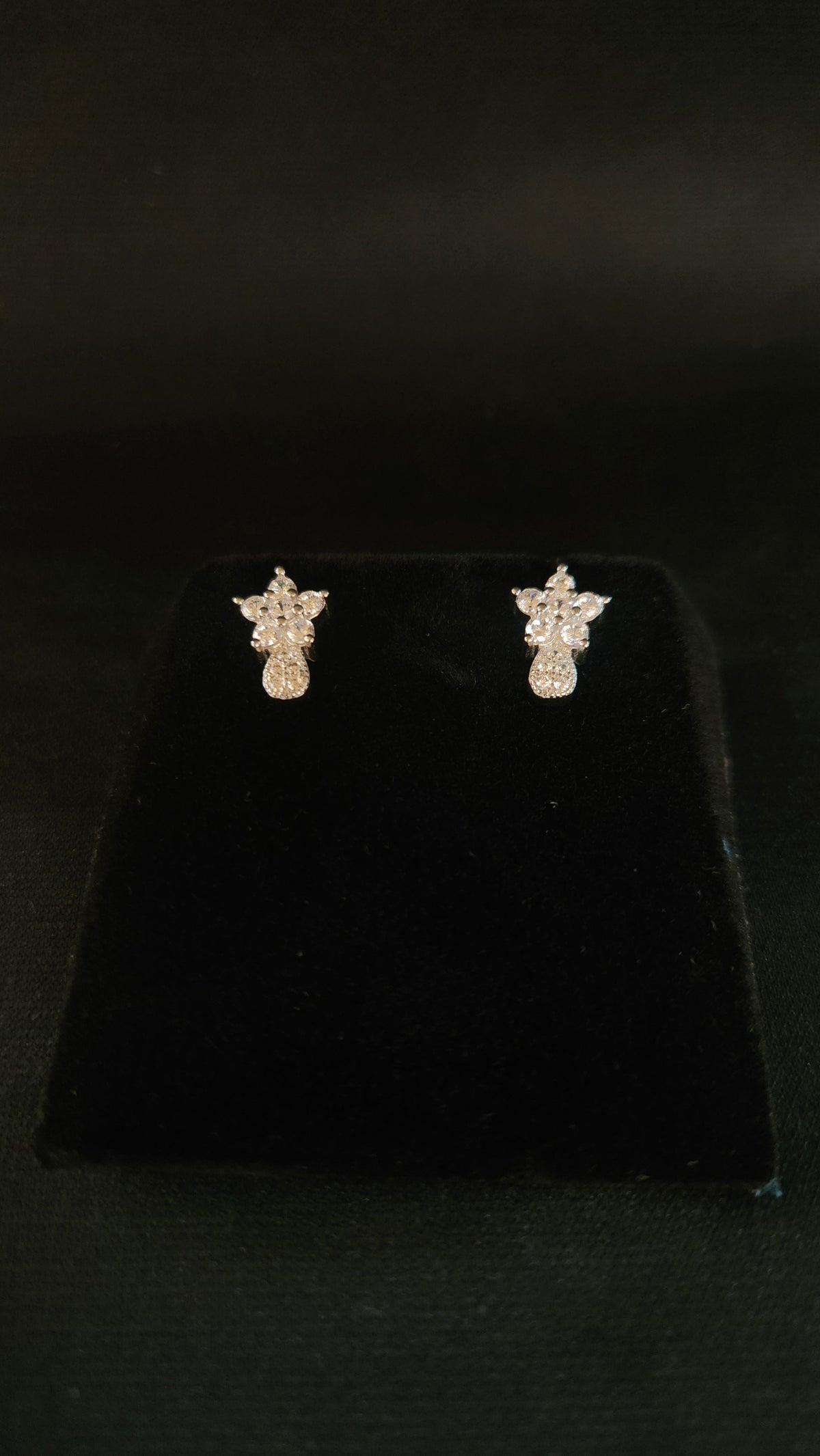 Crystal Bloom Statement studs