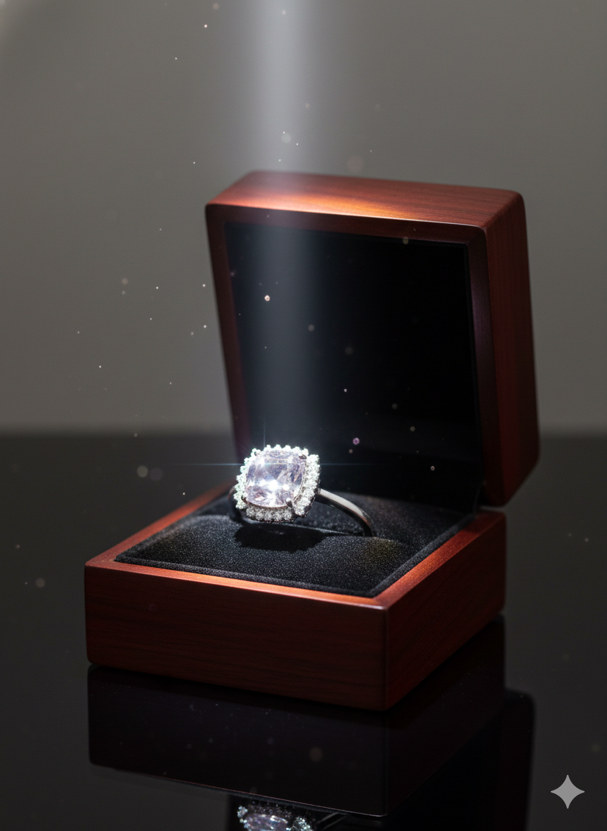 Cushion Cut Halo Ring_1