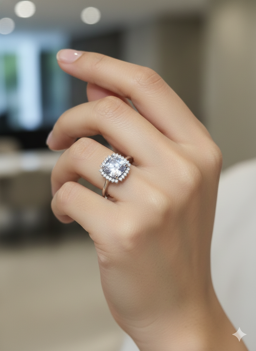 Cushion Cut Halo Ring_2