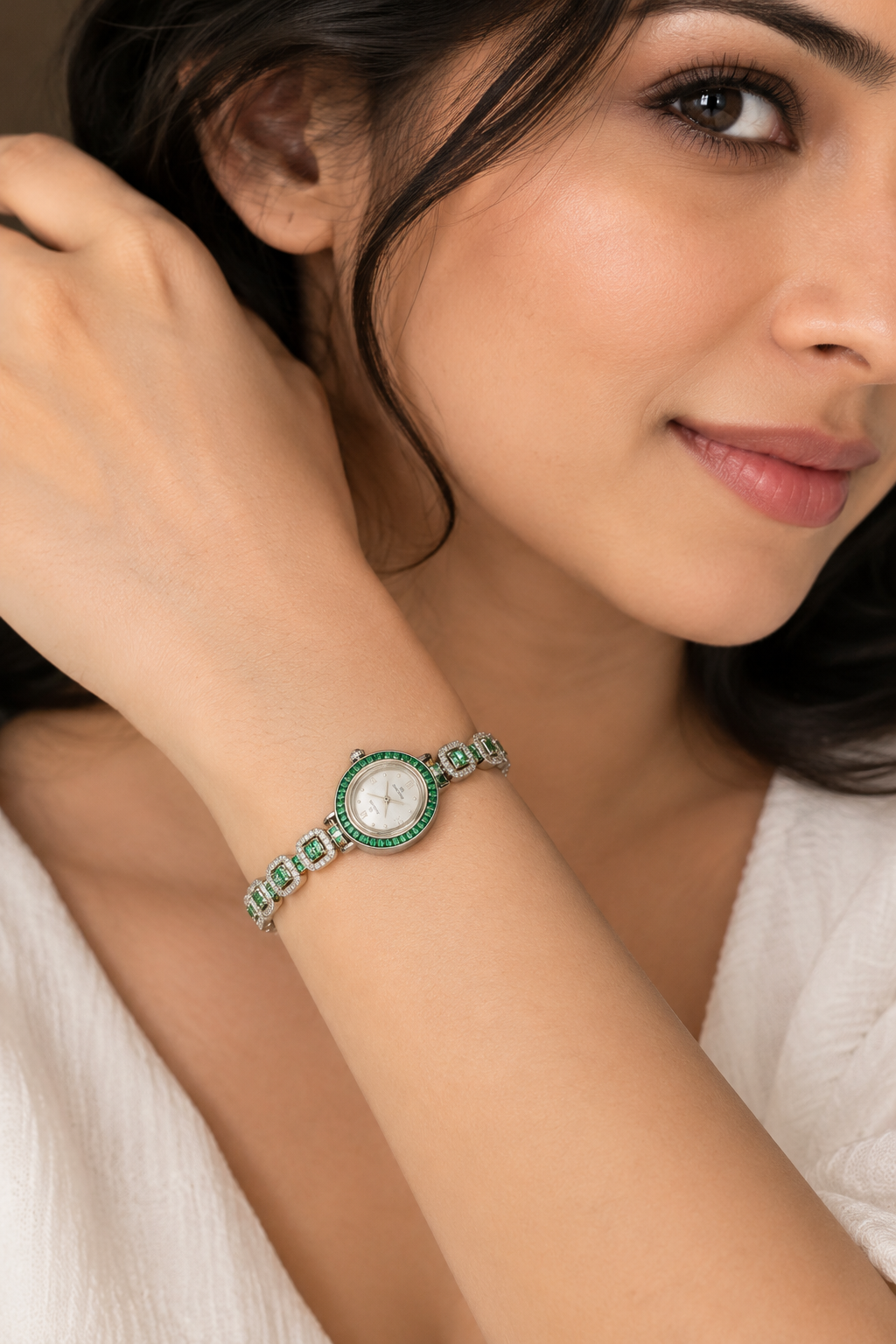 Emerald Grace Luxury Watch