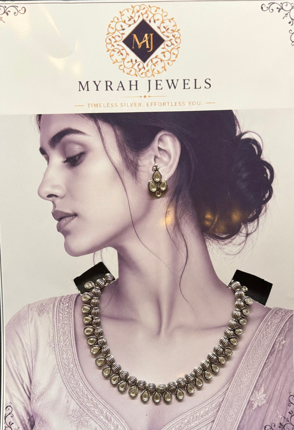 Noor Teardrop Necklace Set