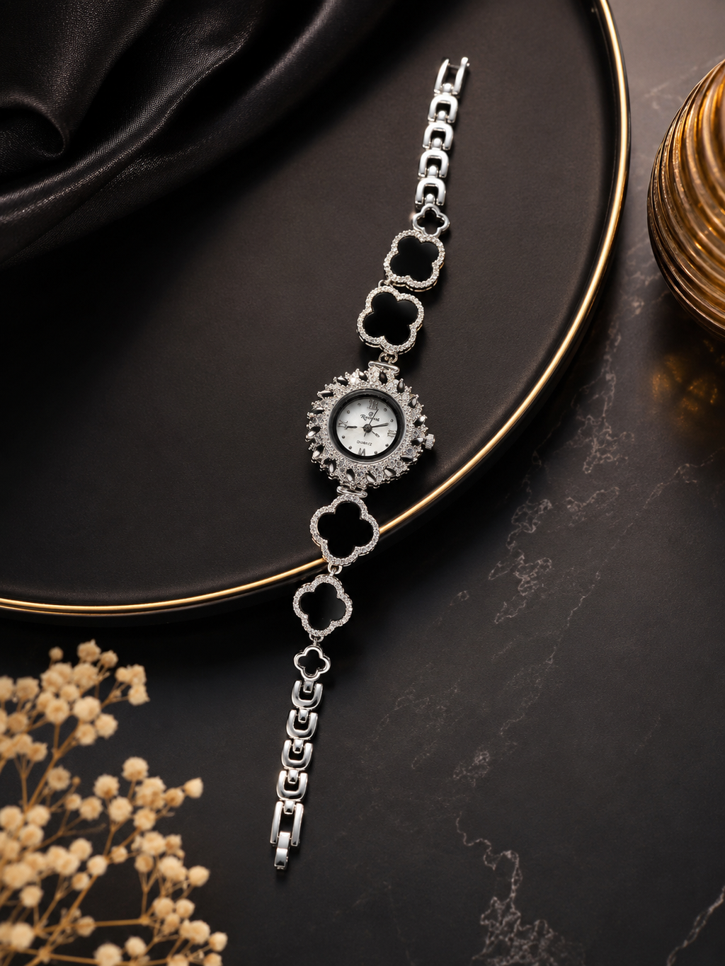 Elegant Bloom Watch by Myrah Jewels