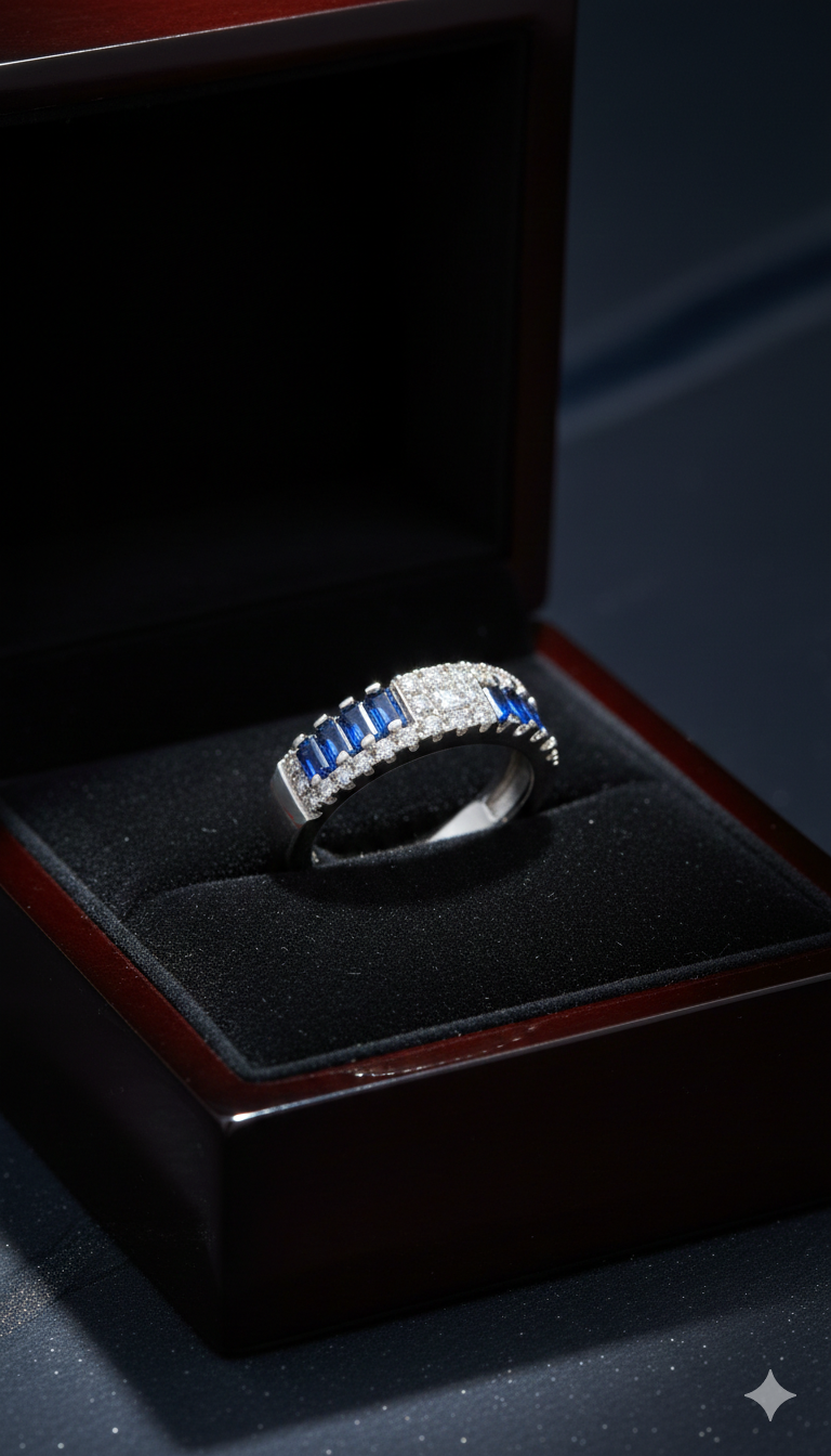 Elegant Sapphire Band_4