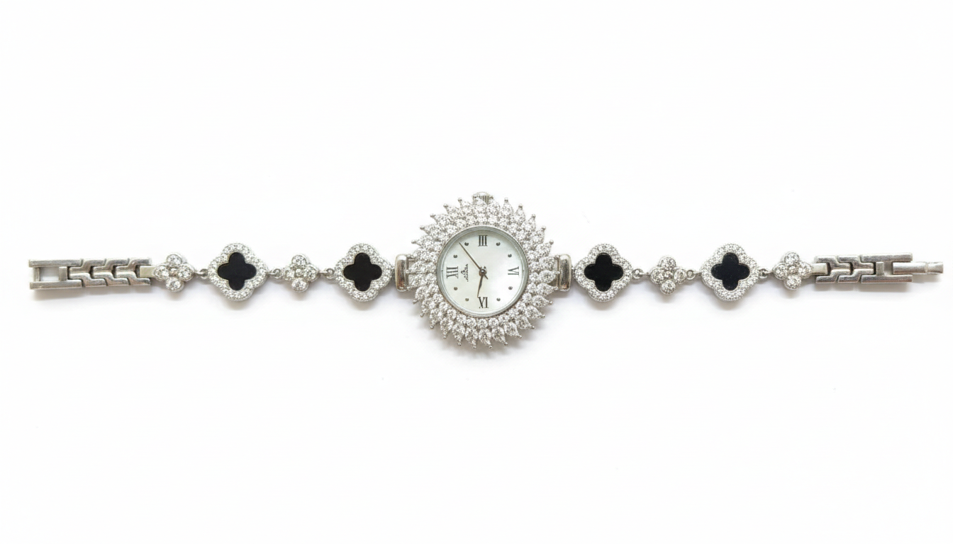 Elegant Sunburst Alhambra Watch_1