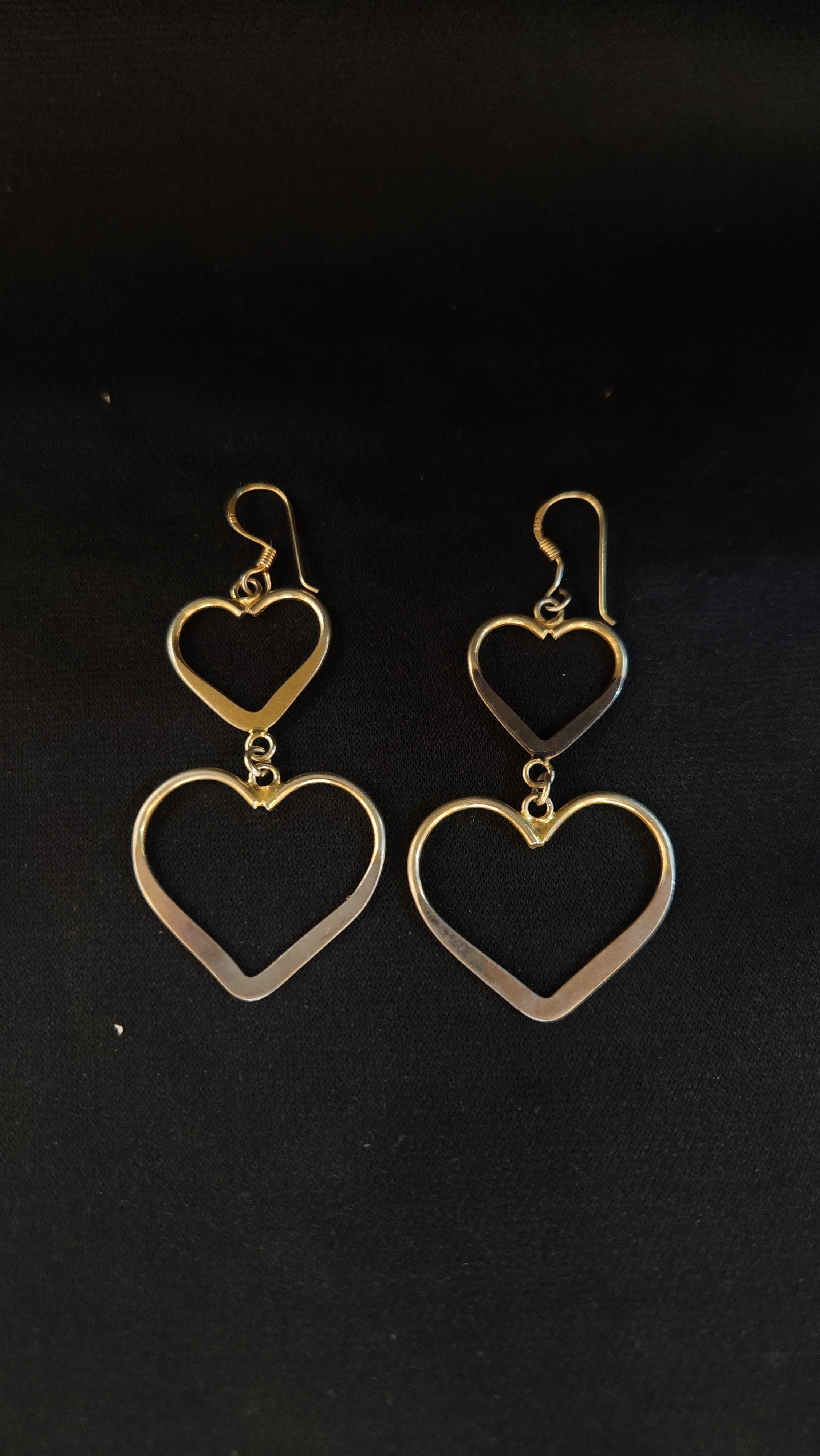 Elegant Double Heart Earrings