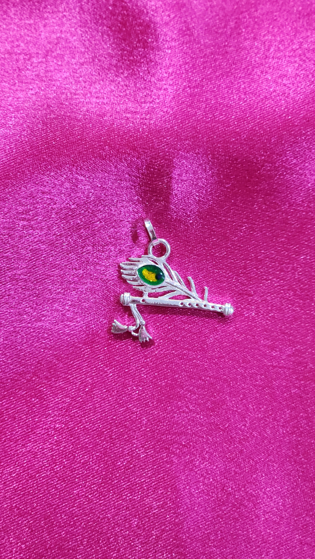 Feather & Flute Pendant