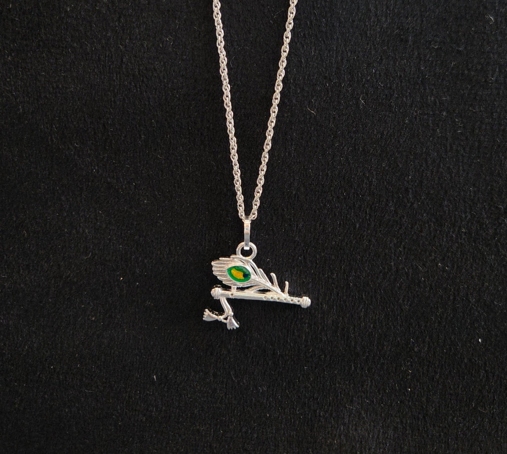 Feather & Flute Pendant
