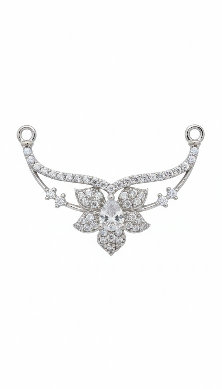 Floral Grace Mangalsutra Pendant_1