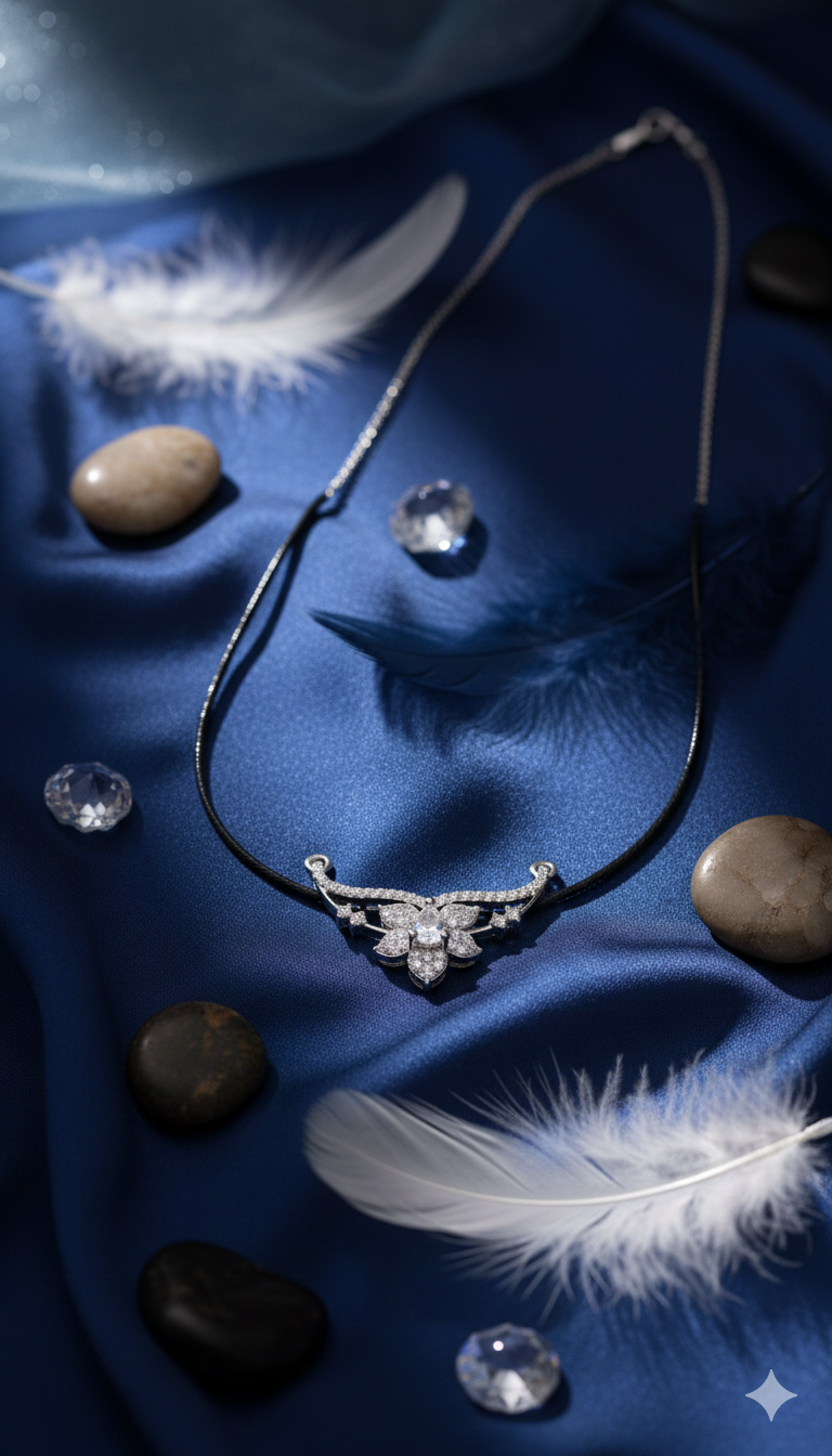 Floral Grace Mangalsutra Pendant_2