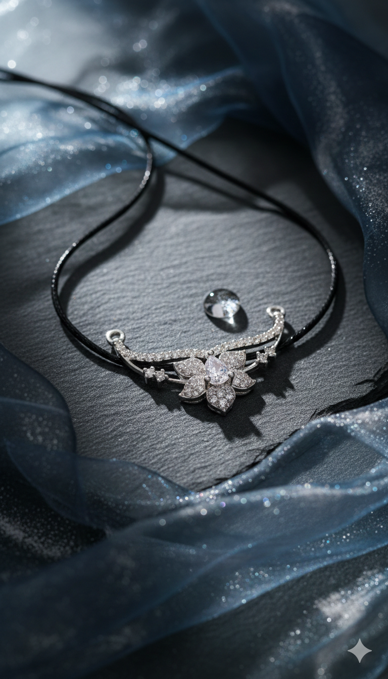 Floral Grace Mangalsutra Pendant_4