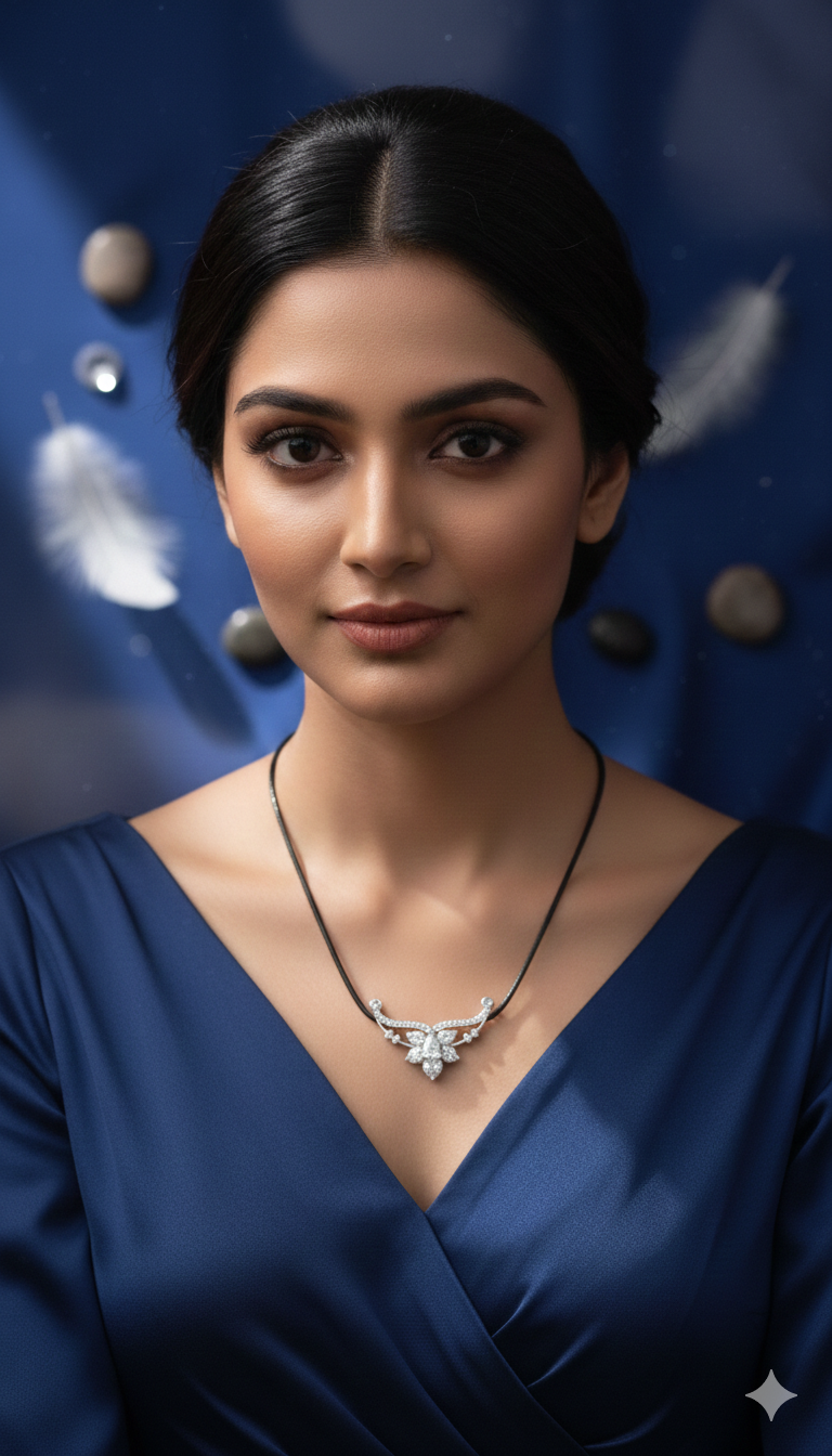 Floral Grace Mangalsutra Pendant_5