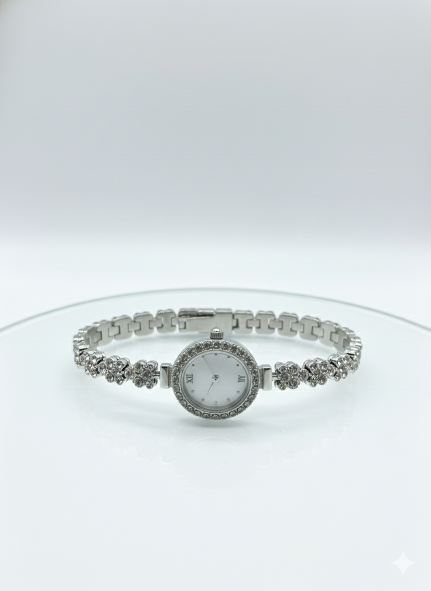Silver Wrist Watch