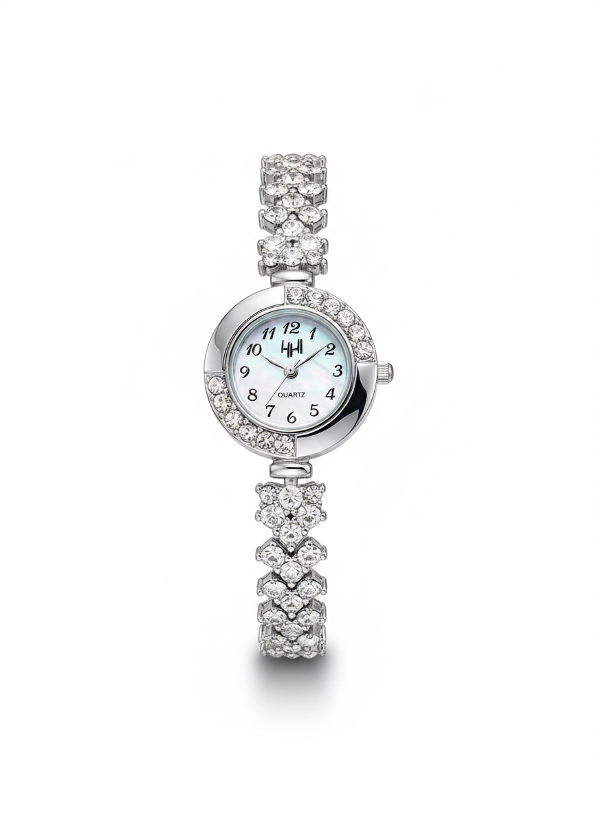 Silver Girl's watch