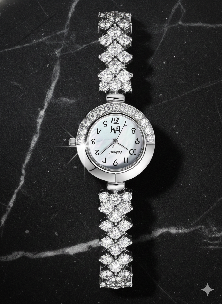 Silver Girl's watch