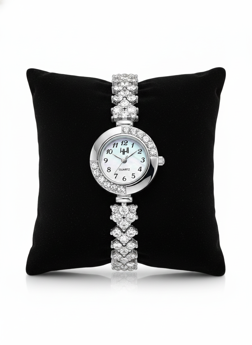 Silver Girl's watch