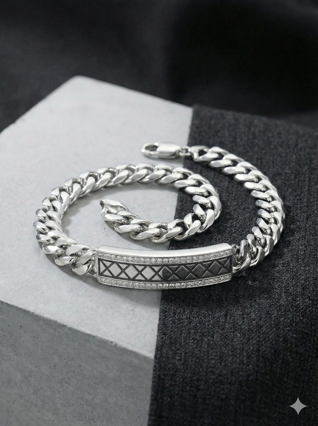 Geometric Curb Bracelet_2