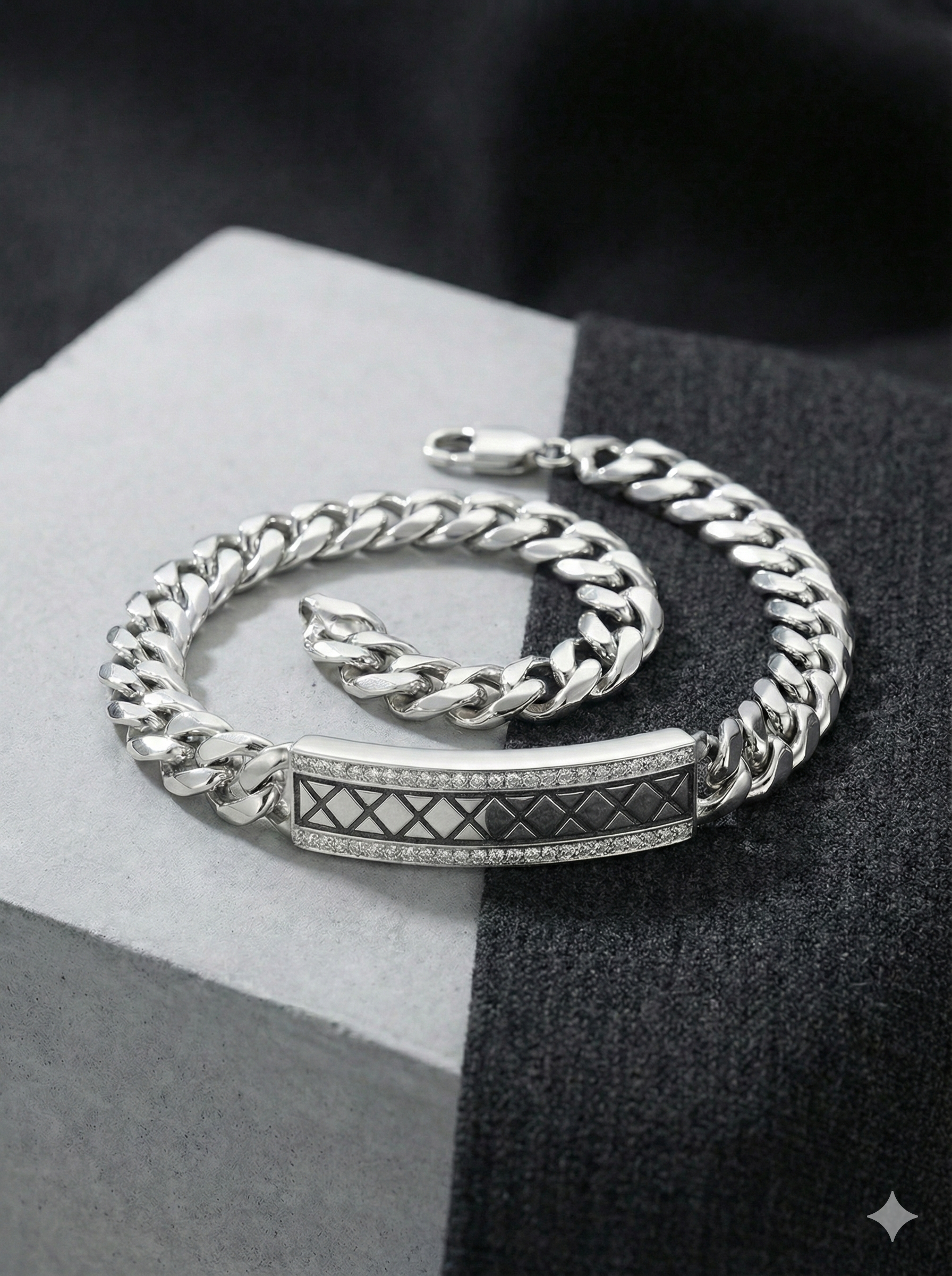 Geometric Curb Bracelet_2