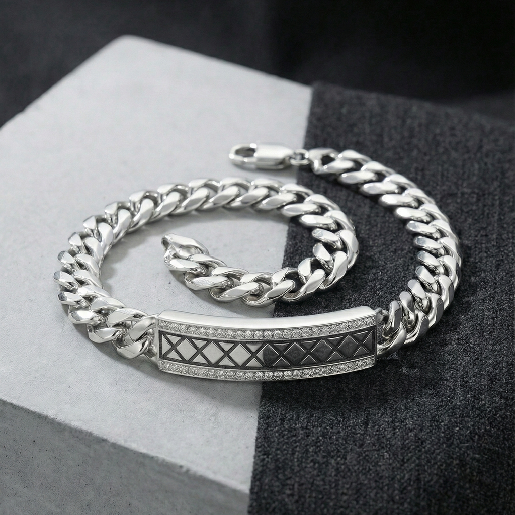 Geometric Curb Bracelet_2