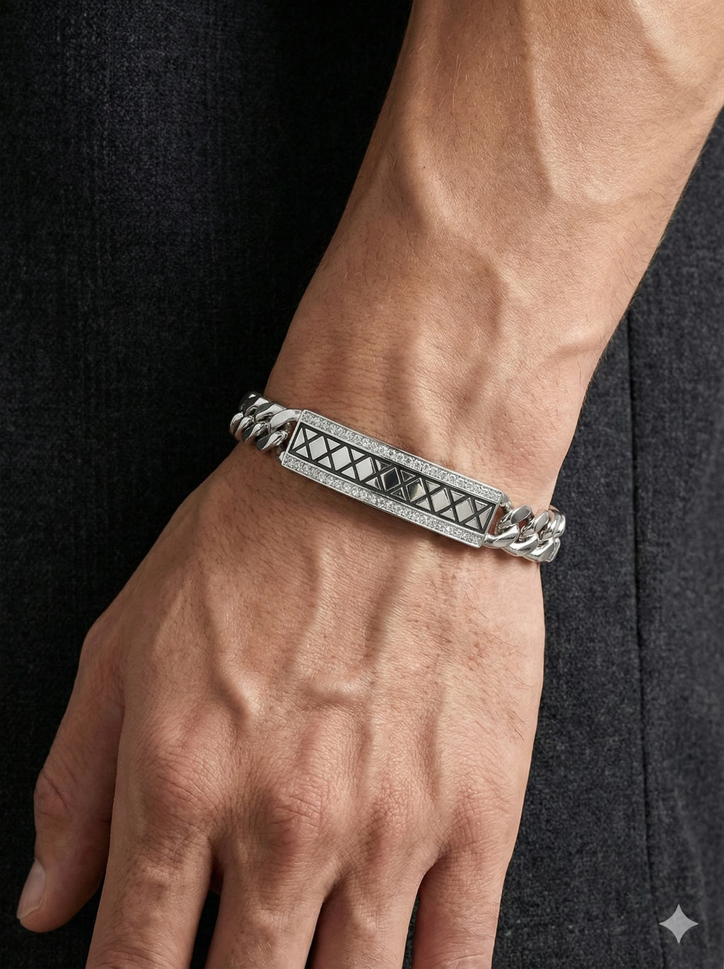 Geometric Curb Bracelet_3